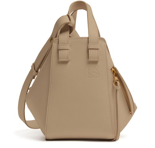 LOEWE Sac Hammock compact en cuir de veau