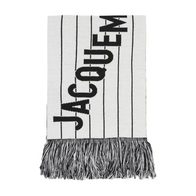 Jacquemus Liga Scarf In Black