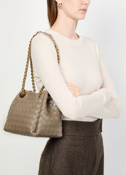 BOTTEGA VENETA Kleine Tasche Parachute mit Kette