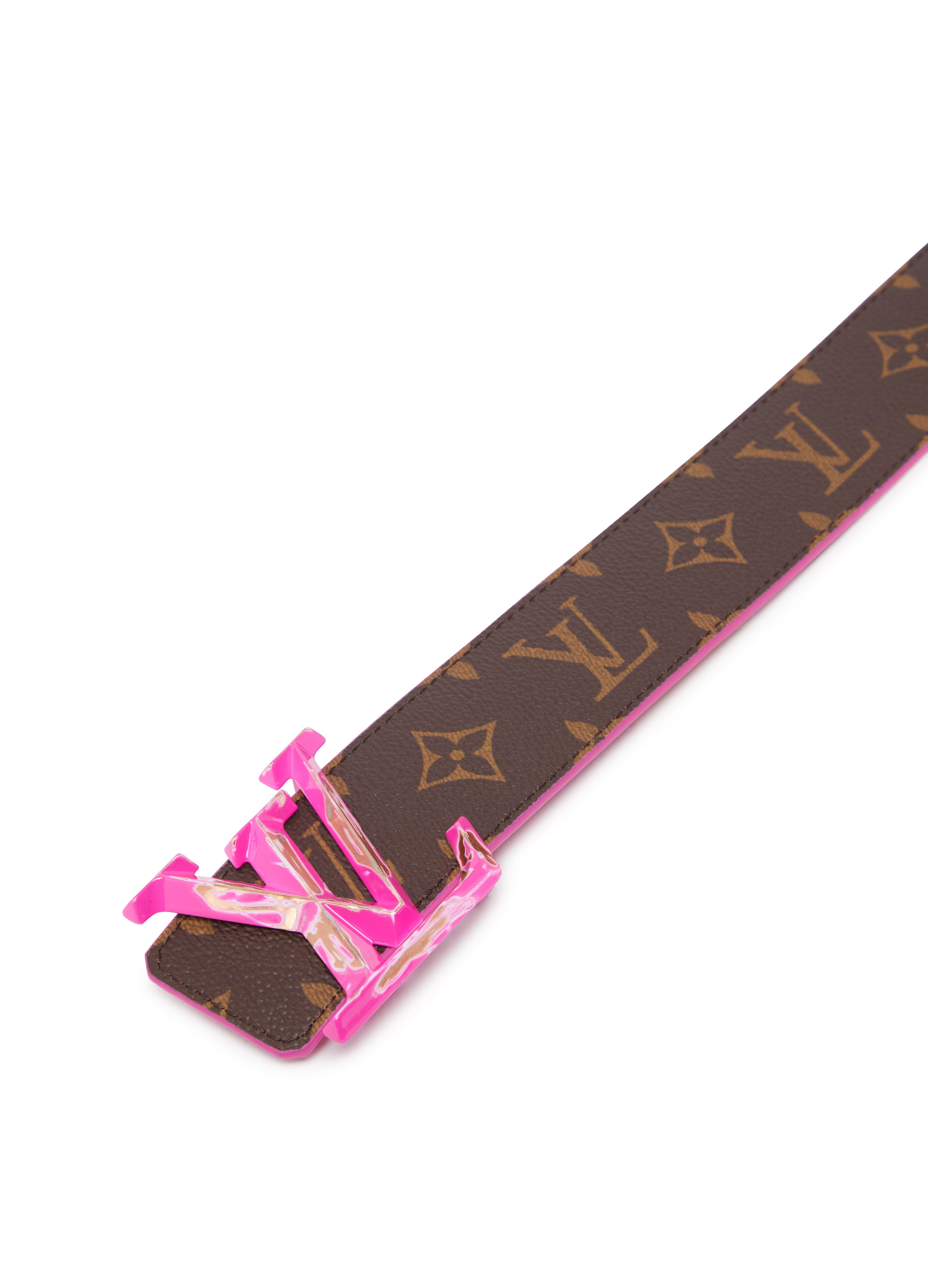LV Pyramide 40mm reversible belt thumbnail 6