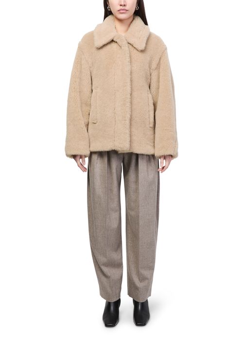 MAX MARA Teddy cropped coat