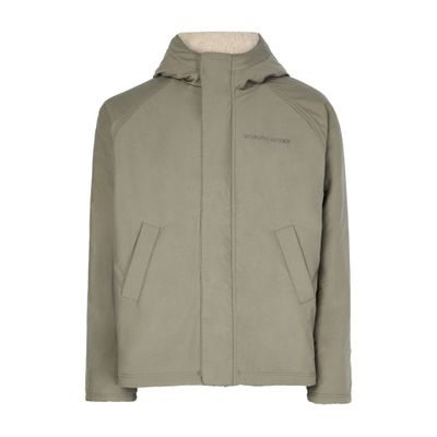 Alberni reversible fleece aviator jacket