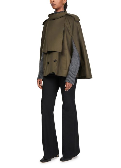 BURBERRY Buttoned cape