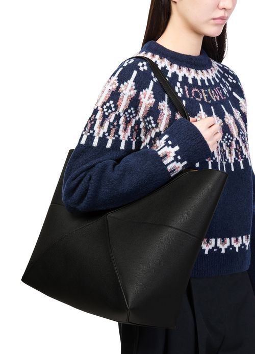 LOEWE Large Puzzle Fold tote bag
