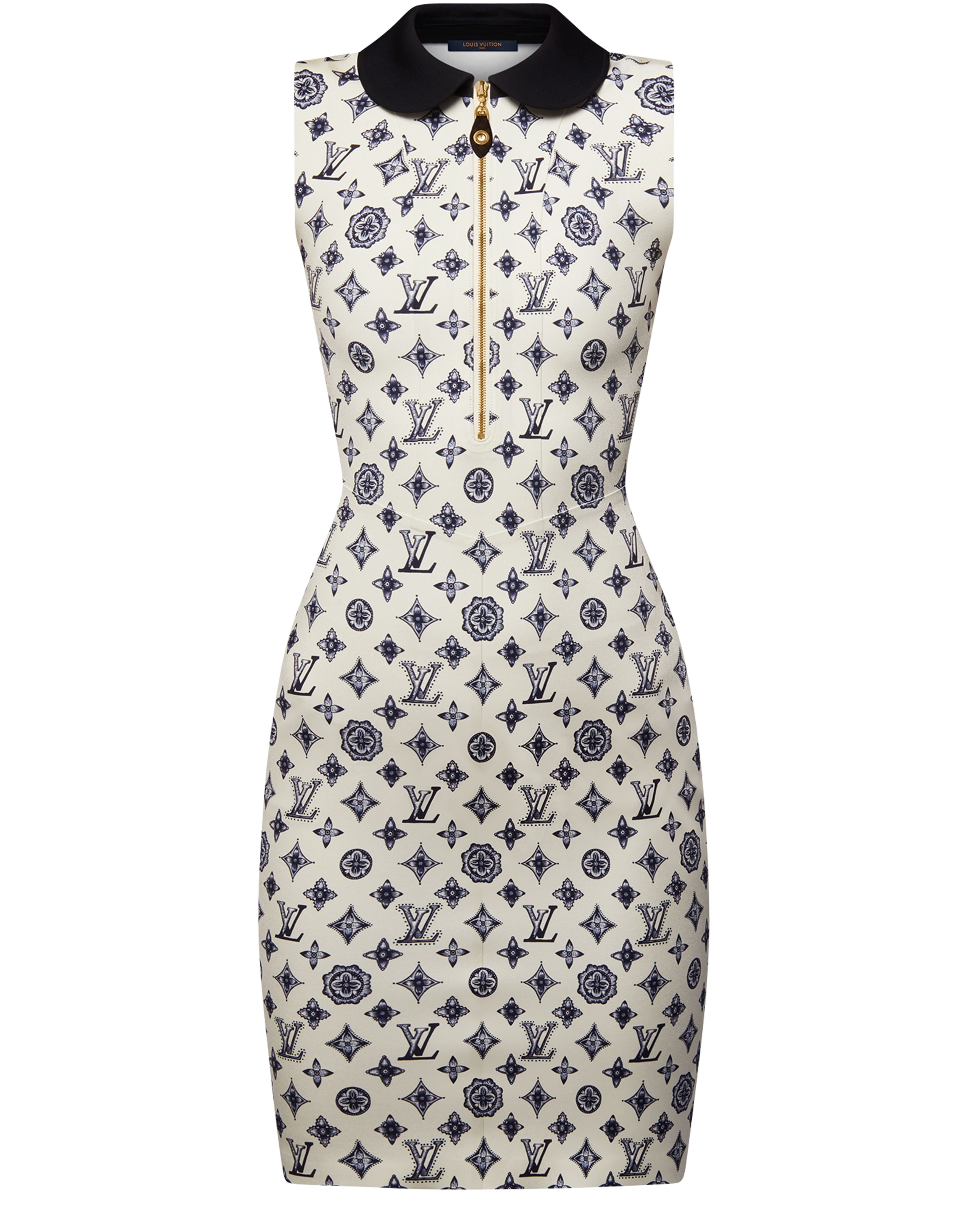Monogram Fitted Dress