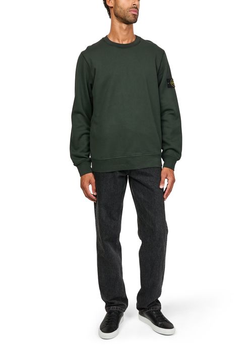 STONE ISLAND Logo patch sweatshirt