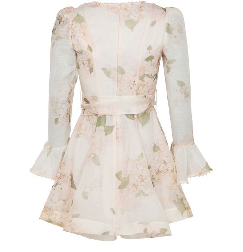 ZIMMERMANN Balance long sleeves mini dress