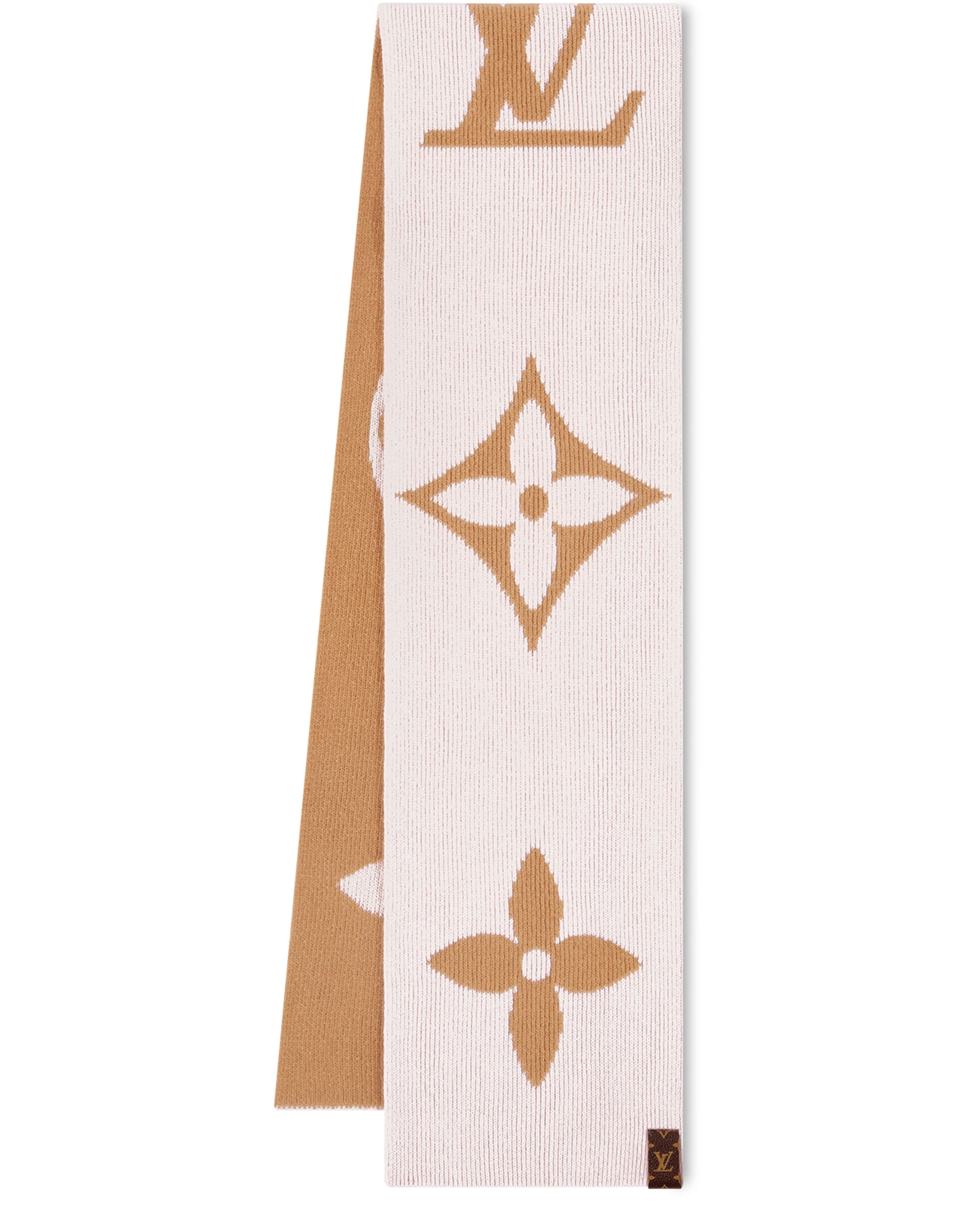 LV Medallion Knit Scarf thumbnail 3