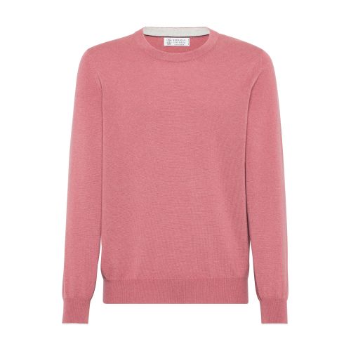 Shop Brunello Cucinelli Cashmere Sweater In Ruby