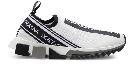 stretch jersey sorrento sneakers with logo