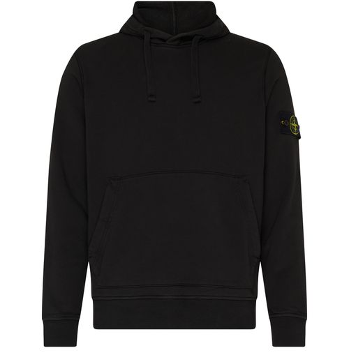 STONE ISLAND Hoodie with logo patch