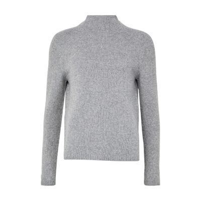 S Max Mara Mockneck Sweater In Green