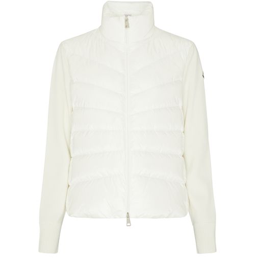 MONCLER Bi-material jacket