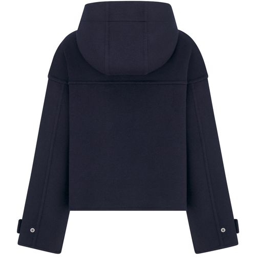 DIOR 拉链连帽短款大衣