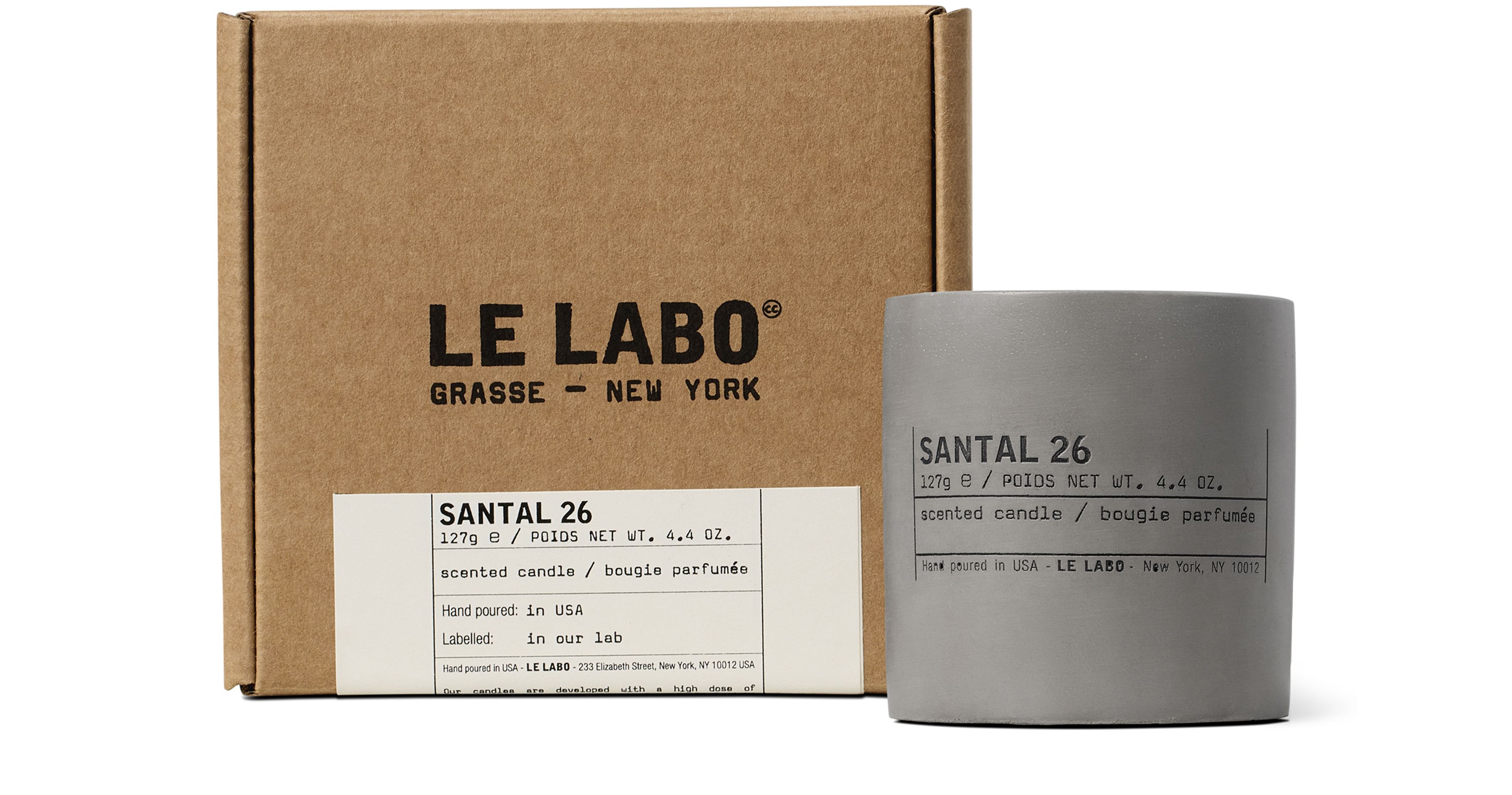 Santal 26 medium concrete candle 127 g thumbnail 3