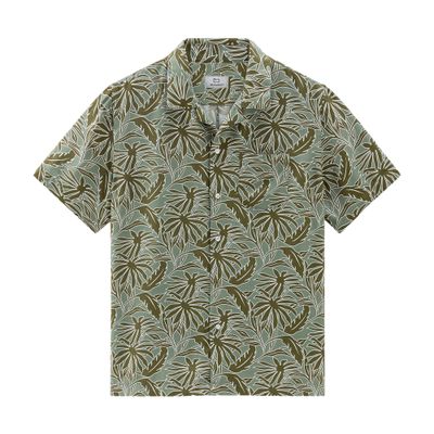Woolrich Men Tropical Sage Size M In Green