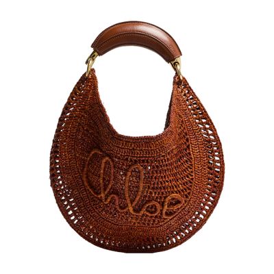 Chloé Summer Banana Bag In Brown