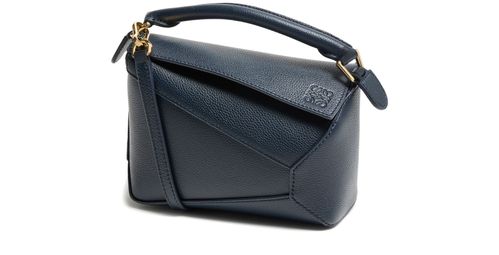 LOEWE Mini Puzzle bag in soft grained calfskin