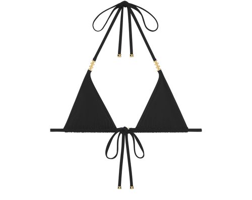 CELINE Triomphe triangle top in matte jersey