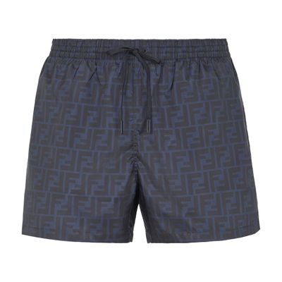 Fendi Swim Shorts In Multicolor