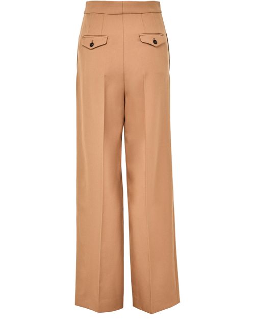 CHLOE Straight pleated pants