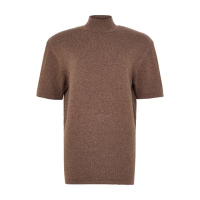 Jacquemus The Castagna Sweater In Brown