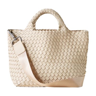 Naghedi St Barths Small Tote In White