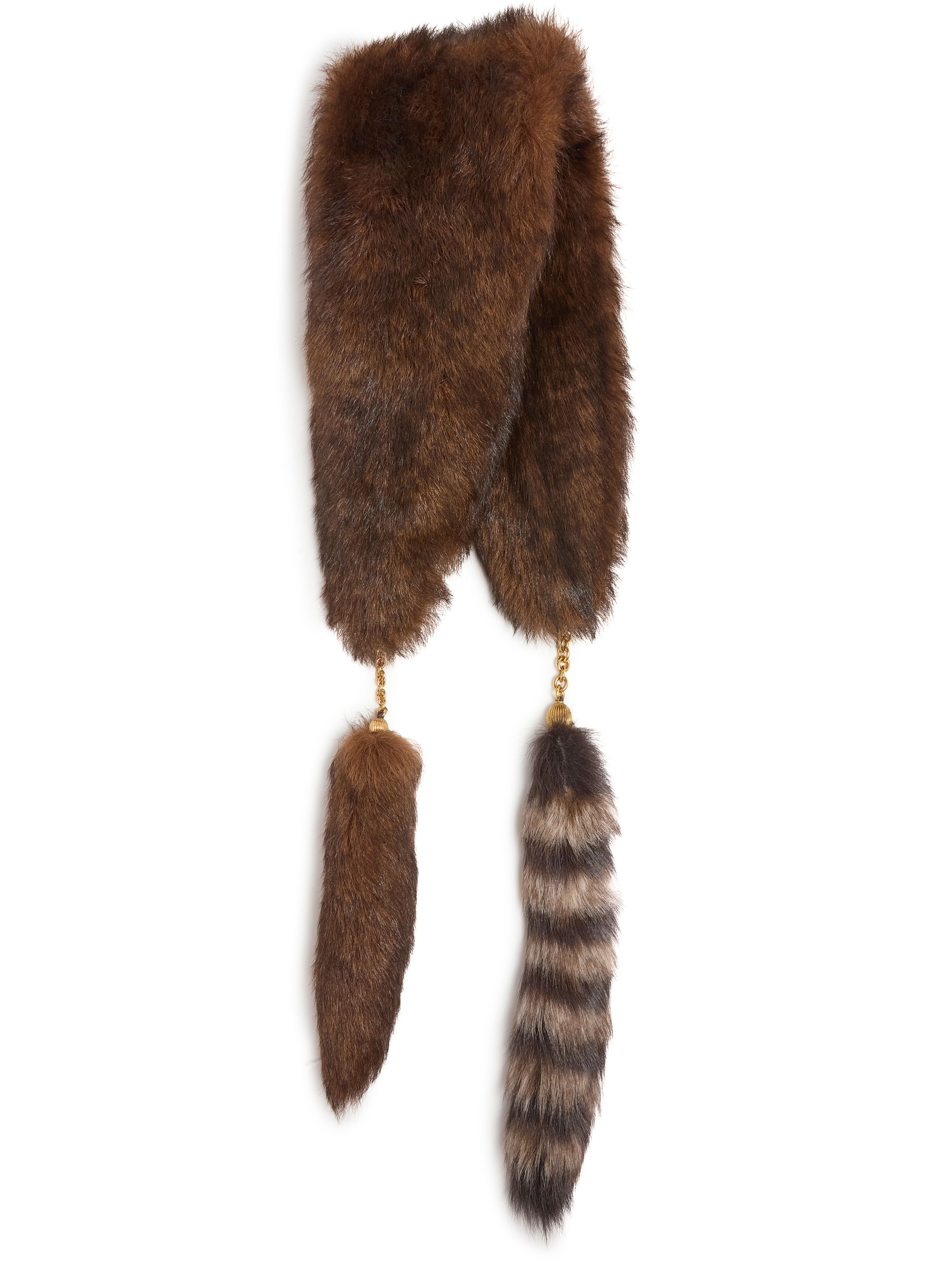 Fur scarf thumbnail 3