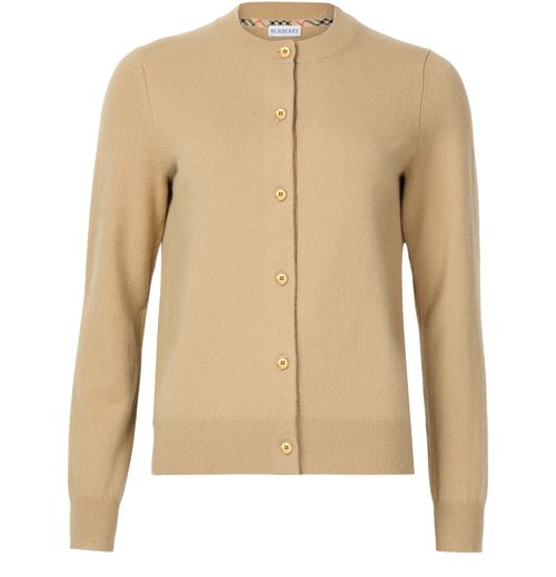 BURBERRY Knight round neck cardigan