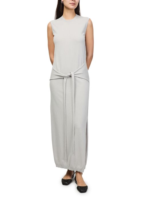 LEMAIRE Long-sleeved dress with tie
