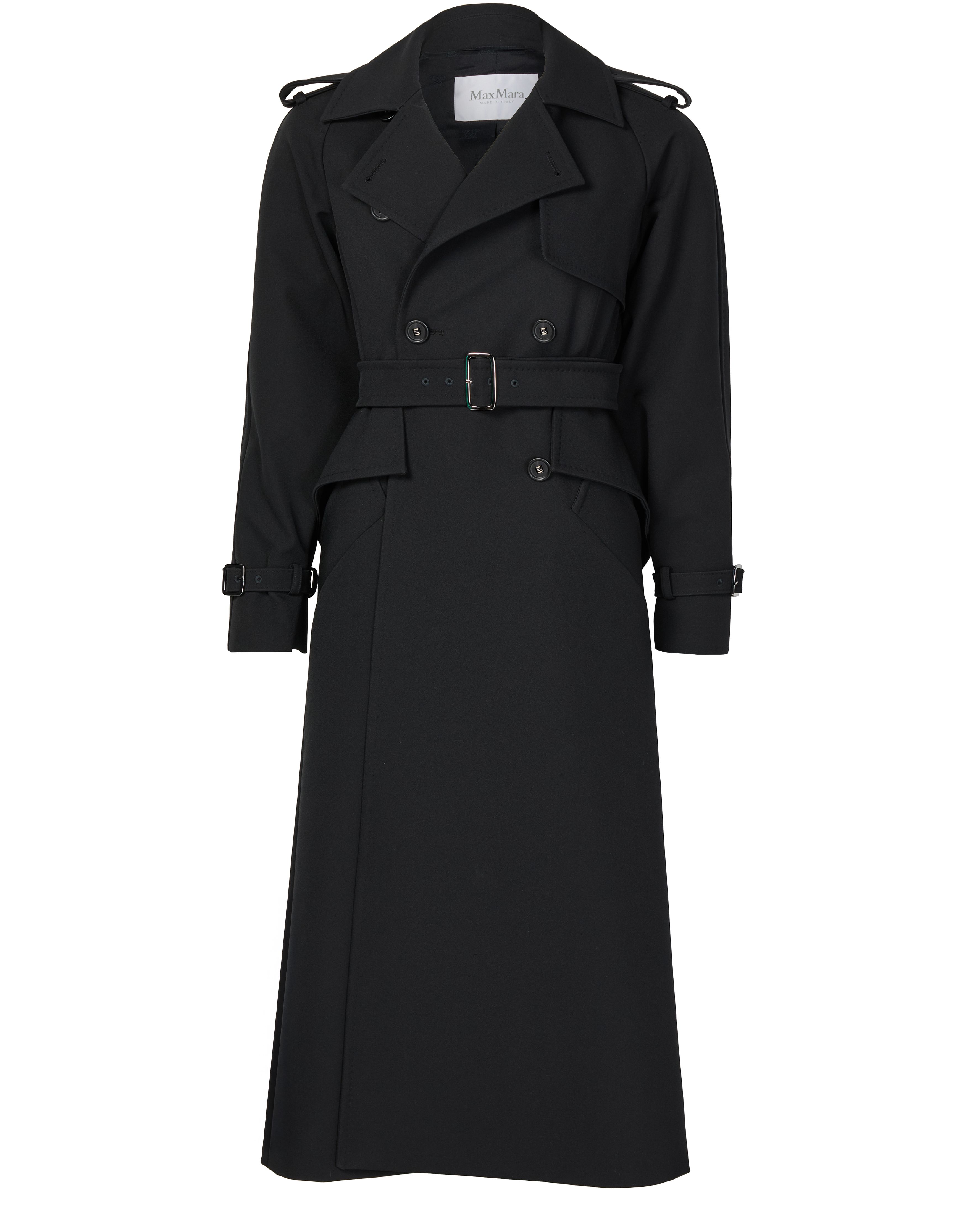 Flavio long belted coat