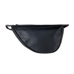 Slouchy Banana Small Crossbody Bag in Black - The Row