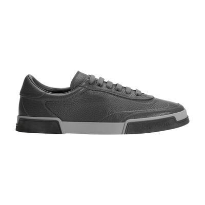 Dolce & Gabbana Calfskin Portofino Yacht Sneakers In Multicolor