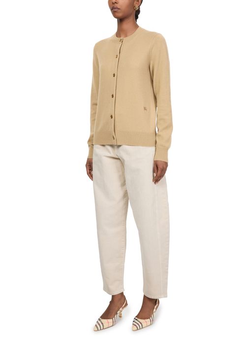BURBERRY Knight round neck cardigan