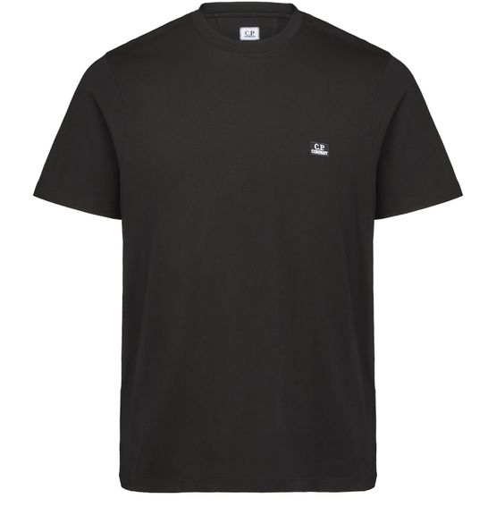 CP Company Logo T Shirt Black | Mainline Menswear United States