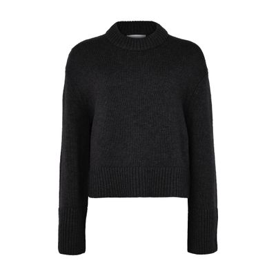 Lisa Yang Sony Cashmere Round-neck Sweater In Black