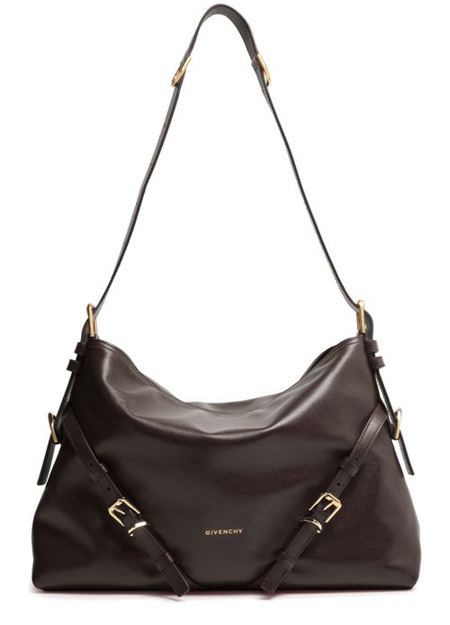 GIVENCHY Sac moyen en cuir brillant Voyou