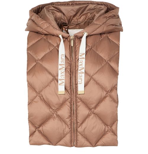 MAX MARA  Trec sleeveless plastron down jacket - THE CUBE