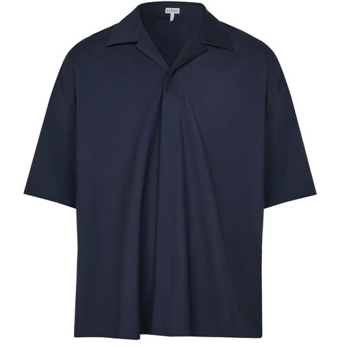 LOEWE Short-sleeved cotton shirt