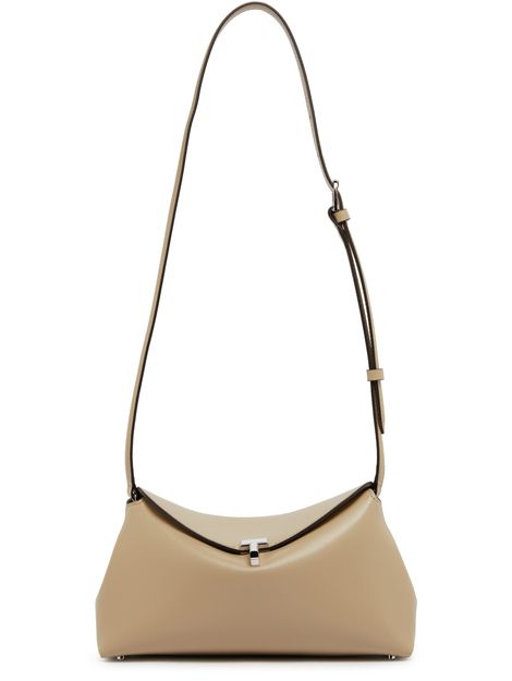 T-Lock leather clutch - TOTEME