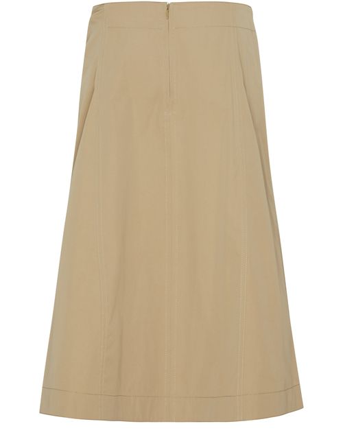 BOTTEGA VENETA Compact cotton skirt with knot detail