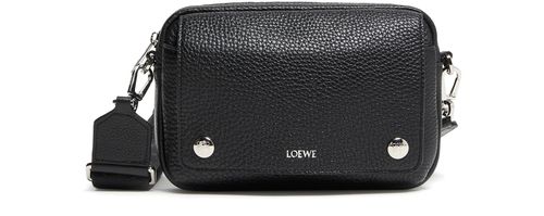 LOEWE Kameratasche Pebble aus genarbtem Kalbsleder
