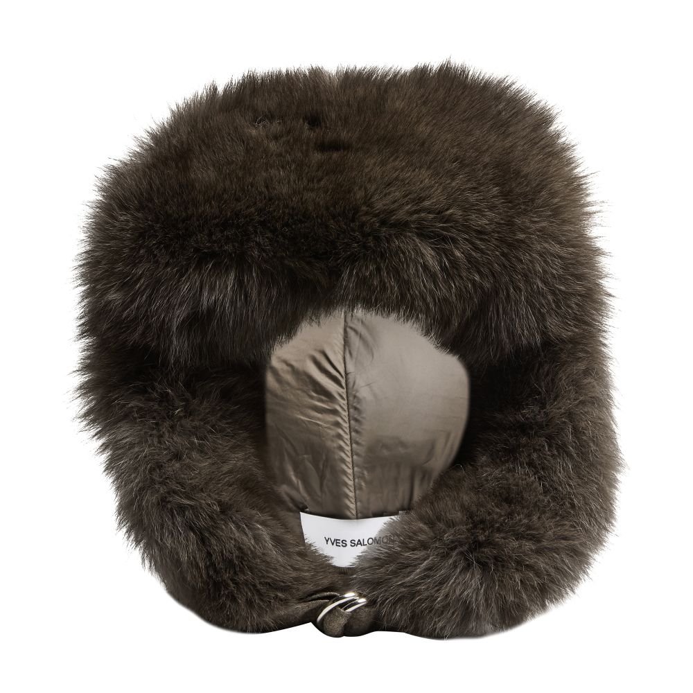 Wool and fox fur chapka thumbnail 5