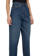 Women's Wide-leg jeans | MIU MIU | 24S