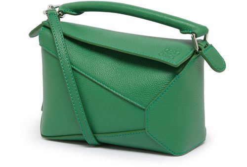 LOEWE Puzzle Edge grained calf leather mini bag
