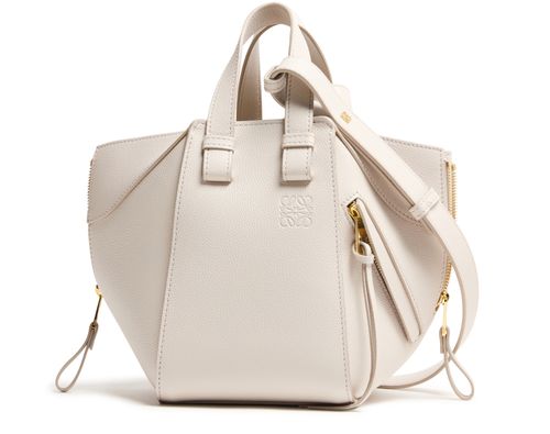 LOEWE Sac Hammock compact en cuir de veau