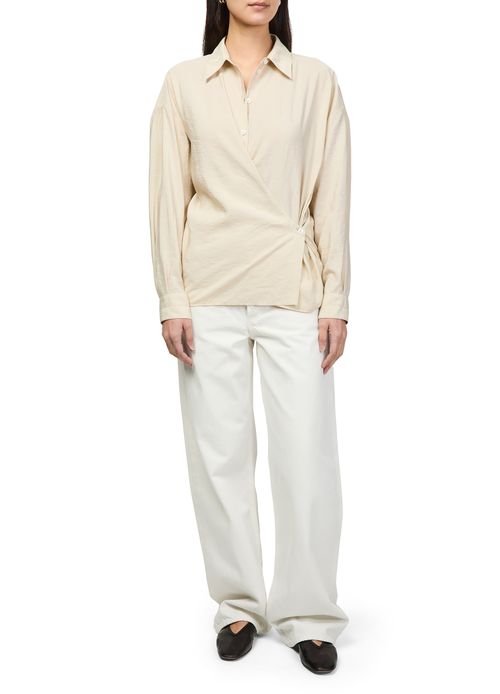 LEMAIRE Straight collar twisted shirt
