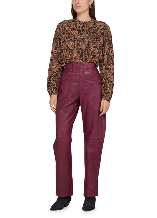 ISABEL MARANT Breydi Lederhose