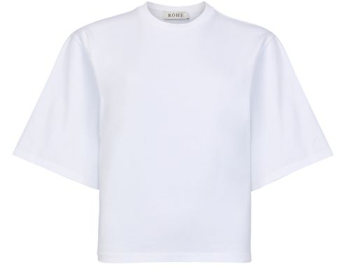 ROHE Fitted logo t-shirt