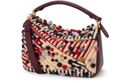 LOEWE Small Puzzle bag dotted